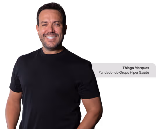 Thiago Marques, fundador do Grupo Hiper Saúde